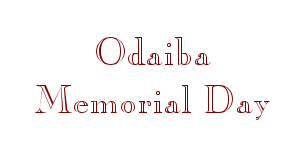 Odaiba Memorial Day
